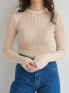 Britany Ribbed Knit Top