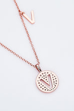Initial Necklace U-Z