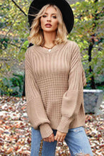 Pippa Round Neck Lantern Sleeve Sweater