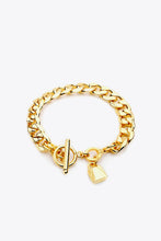 Lock Charm Bracelet - Black Petunia Ct