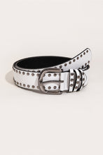 Milani Leather Studded Belt