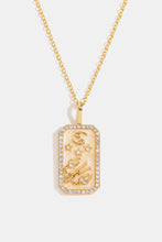 Rhinestone Zodiac Necklace