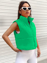 Margot Zip-Up Puffer Vest