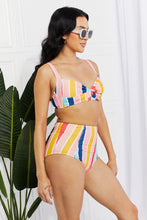 Take A Dip Twist Striped Two-Piece
