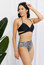 Summer Splash Black Two-Piece