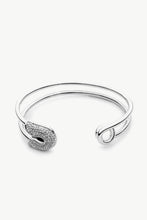 Rhinestone Double Hoop Bracelet - Black Petunia Ct