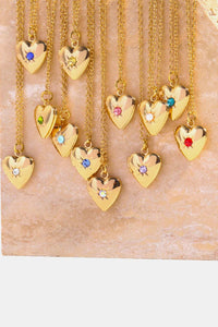 Open Heart Necklace