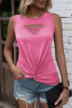 Lila Twisted Tank