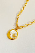 Retro Sun and Moon Necklace