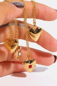 Open Heart Necklace