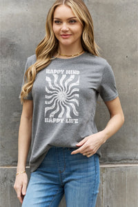 HAPPY MIND HAPPY LIFE Tee