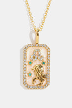 Rhinestone Zodiac Necklace