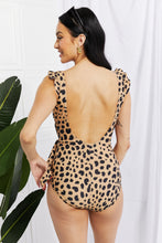 Float On Leopard One-Piece