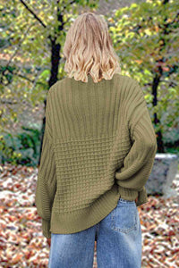 Pippa Round Neck Lantern Sleeve Sweater