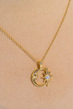 Moon & Star Shape Necklace