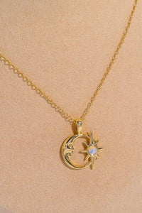 Moon & Star Shape Necklace