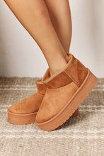 Aria Camel Mini Boots