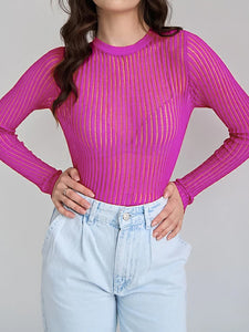 Britany Ribbed Knit Top