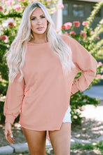 Kaia Curved Hem Dolman Sleeve Top