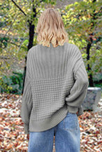 Pippa Round Neck Lantern Sleeve Sweater